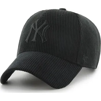 Kšiltovka Bavlněná baseballová čepice 47 brand MLB New York Yankees B.THCKM17EWS.BKA černá 99X, vel. ONE SIZE