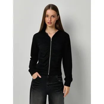 Dámská mikina Mikina na zip s kapucí - XS - House - černá - 542GS-99X