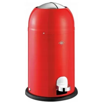 Odpadkový koš Wesco Červený odpadkový koš 12 Kickmaster Junior