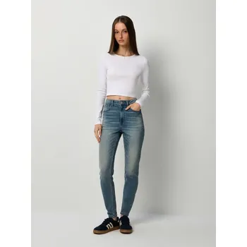 Dámské džíny Džíny skinny high waist - 36 - House - indigové - 937CK-57J