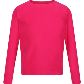 Dívčí tričko Dětské funkční triko Regatta Junior Thermal Baselayer Top Dětská velikost: 110-116 / Barva: růžová