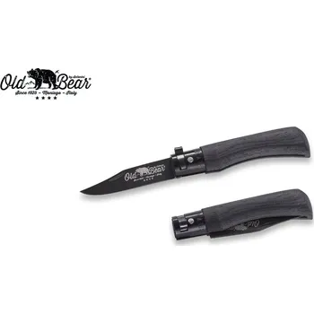 kapesní nůž Kapesní nůž Antonini OldBear 9303/15_MNN černá nerezová čepel s PTFE,černá dřevěna rukojeť