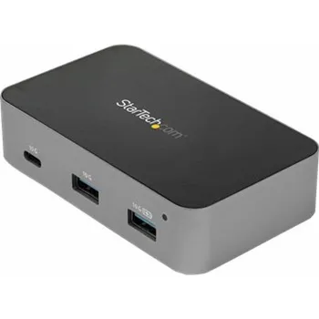 USB hub StarTech.com 4-Port USB C Hub - USB 3.1 Gen 2 (10Gbps) - 3x USB-A & 1x USB-C - Powered - Universal Power Adapter Included (HB31C3A1CS) - Rozbočovač - 1 x USB-C + 3 x USB 3.1 - desktop - AC 110/240 V -