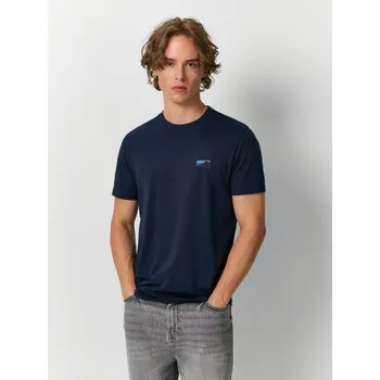 Pánské tričko Tričko s aplikací - S - House - námořnictvo - 532GT-59M