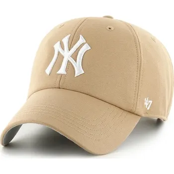 Kšiltovka Bavlněná baseballová čepice 47 brand MLB New York Yankees B.PFZCU17CNS.KH zelená 81X, vel. ONE SIZE