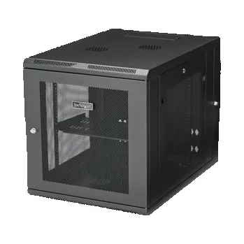 Rozvaděč StarTech.com 12U 19" Wall Mount Network Cabinet, 4 Post 24" Deep Hinged Server Room Data Cabinet- Locking Computer Equipment Enclosure with Shelf, Flexible Vented IT Rack, Pre-Assembled - 12U Vented C