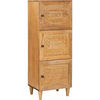 Příborník do zásuvky Vysoký bufet s policí s úložištěm Světle hnědá 40 x 33 x 110 cm