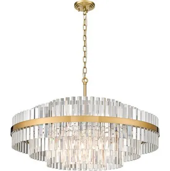 Zlaté závěsné svítidlo ve stylu glamour CONSTANTINOPLE 80 cm