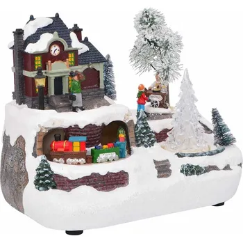 Vánoce Vánoční dekorace na stůl Vícebarevný 23.5 x 16 x 18.5 cm