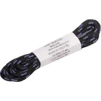 Tkaničky do bot Tkaničky kulaté Duras zebra modrá multipack Velikost: 180 cm