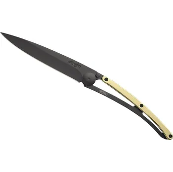 kapesní nůž Kapesní nůž Deejo 1GM010 GOLD Black 37g 23kt yellow gold