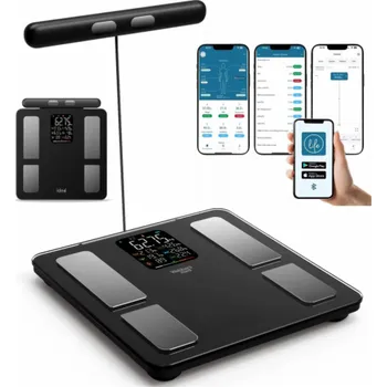 Osobní váha Ideal KOUPELNOVÁ VÁHA BLUETOOTH ANALYTICKÁ CHYTRÁ Apple Health Google Fit