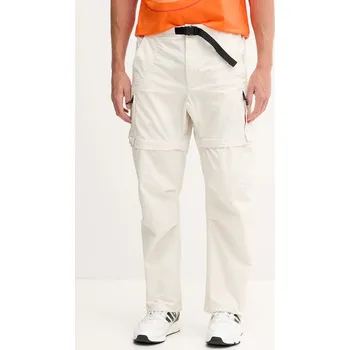 Pánské kalhoty Kalhoty Napapijri M-Tusco pánské, béžová barva, jednoduché, NP0A4IDTN1J1 01X, vel. M