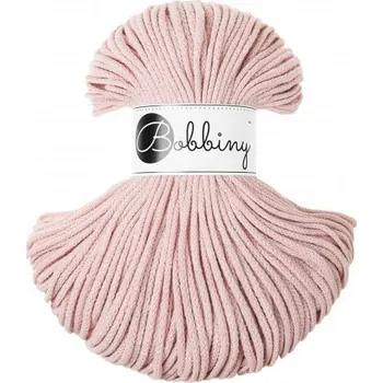 Příze Bobbiny šňůry junior 3 mm pastelově růžové (Pastel Pink)
