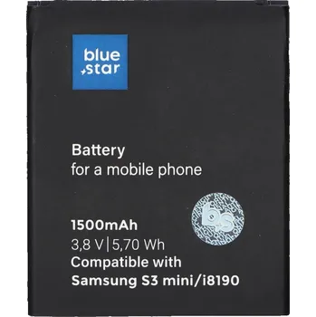 Baterie pro mobilní telefon Baterie BLUE STAR PREMIUM pro SAMSUNG S3 Mini I8190 1500 mAh