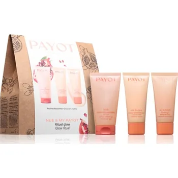 Kosmetická sada Payot My Payot Payot Nue Gelée Démaquillante D'Tox čisticí a odličovací gel pro normální až smíšenou pleť 50 ml + Payot My Payot Crème Vitaminée Éclat vitamínový krém 30 ml + Payot My Payot Radiance Sleeping Mask noční maska pro rozjasnění pleti 30 ml kos