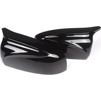 Auto zrcátko PROTEC Kryty zrcátek BMW X6 E71 černé lesklé