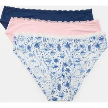 Kalhotky Sinsay - Sada 3 kusů kalhotek - vícebarevná - 964EZ-MLC - 964EZ-MLC-S