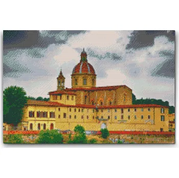 Diamantové malování Diamantové malování - Florentský seminář Velikost: 40x60cm, Rámování: Pouze srolované plátno, Diamanty: Kulaté