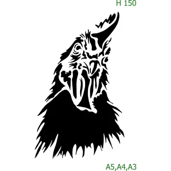 Šablona H 150 - A5 , Nelepící folie