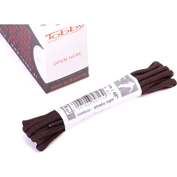 Tkaničky do bot Tkaničky kulaté Tobby 0242-7132 brown multipack Velikost: 200 cm