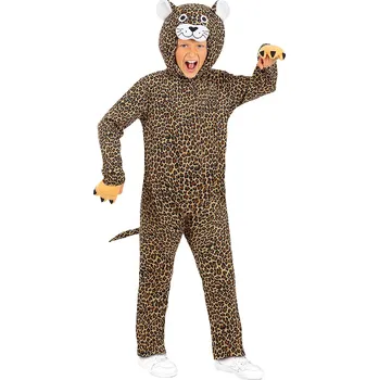 Karnevalový kostým HeliumKing Dětský kostým - Leopard Velikost - děti: L: 117 - 134 cm