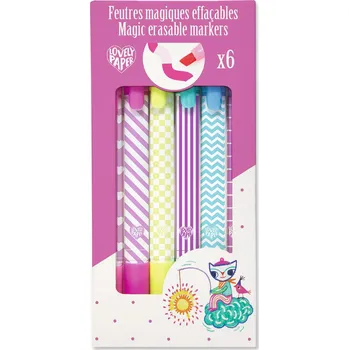 Výtvarná sada Magická sada 6 mazatelných fixů