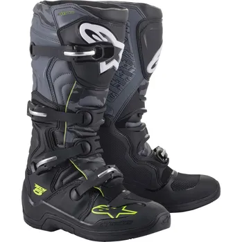Moto obuv Boty na motorku Alpinestars TECH 5 černo-šedo-fluo žluté 42