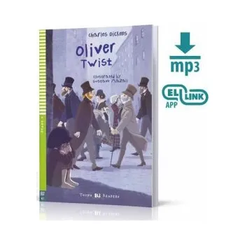 Anglický jazyk Young ELI Readers 4/A2: Oliver Twist + Downloadable Multimedia - Charles Dickens