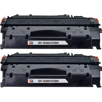 Počítač Starink kompatibilní toner HP 80X, CF280X, vlastní patent (Černý) 2-PACK