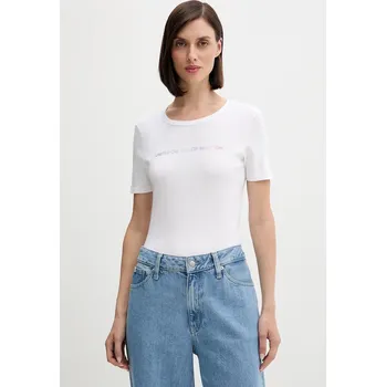 Pánské tričko Bavlněné tričko United Colors of Benetton červená barva, 3GA2E16A2 00X, vel. XL