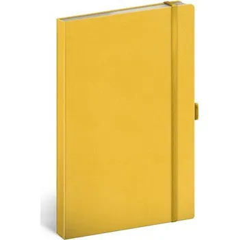 Kalendář Notes Žlutý, linkovaný