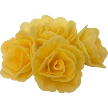 Čokoláda Hospodyňkám.cz Jedlý papír 3D Čínská růže žlutá 5ks