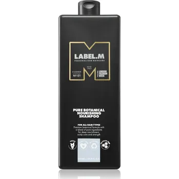 Šampon label.m Botanical Nourishing Shampoo intenzivně vyživující šampon pro všechny typy vlasů 1000 ml