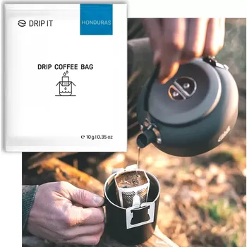 Drip it Káva mletá ve filtru Honduras Las Capucas (1x filtr 10g)
