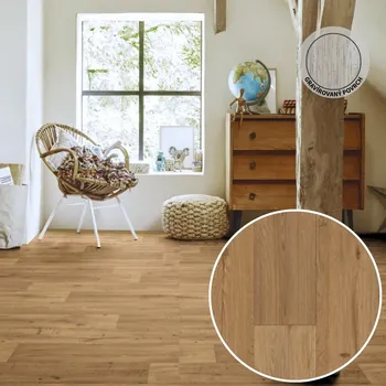 pvc podlaha PVC podlaha ICONIK 280T Fumed oak light brown Označení šíře role: 4 m