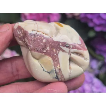 Přírodní kámen Mookait brekciový jumbo kámen 64g Austrálie