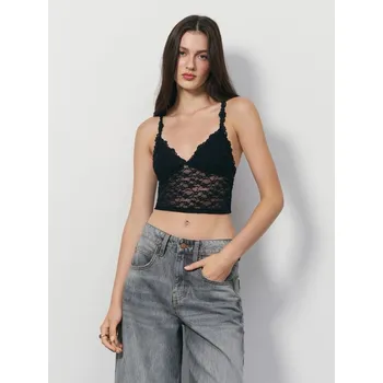 Oblečení a móda Krajková halenka - XS - House - černá - 299GT-99X