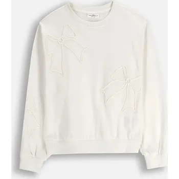 Chlapecká mikina Dětská mikina Coccodrillo béžová barva, s aplikací, FABOLOUS GIRL JUNIOR ZC5143104FGJ 01X, vel. 146