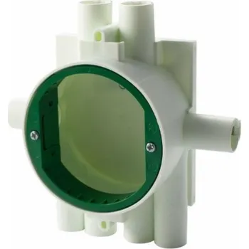 Elektroinstalační krabice EGANT INSTALAČNÍ KRABICE NA 13MM DESKU S 8 KONEKTORY, 82x48mm