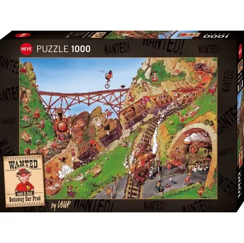 Puzzle HEYE Puzzle Rychlý Fred 1000 dílků