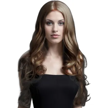 Karnevalová paruka Dámská paruka - Natali, hnědá