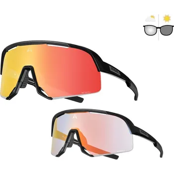 Sluneční brýle Altalist Fotochromatické sluneční brýle Kisou PXC černá s červenými skly