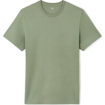 Pánské oblečení Celio Bavlněné tričko Tebase 1162269 Khaki S