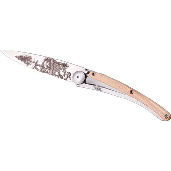 kapesní nůž Kapesní nůž Deejo DEE682 Tattoo 37g juniper wood Mushroom