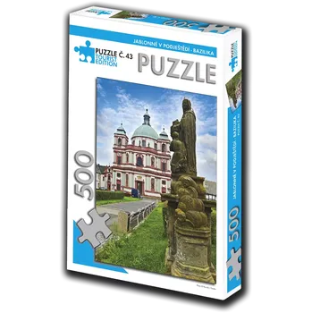 Puzzle TOURIST EDITION Jablonné v Podještědí bazilika č.43 500 dílků