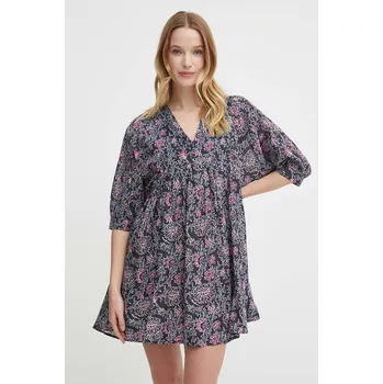 Dámské šaty Šaty Pepe Jeans DARCY šedá barva, mini, PL953488 90X, vel. S