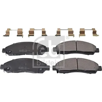 Brzdová destička Sada brzdových destiček, kotoučová brzda FEBI BILSTEIN 170899