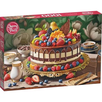 Dětské zboží Cherry Pazzi puzzle sladké potěšení – dort 1000 dílků