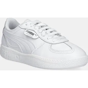 Dámská obuv Kožené tenisky Puma Palermo Moda Lthr Wns 397738 bílá 00X, EUR 38.5
